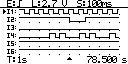 Logic analyser output